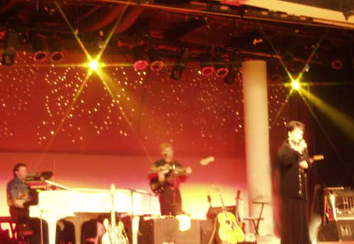 Glory-Anne on stage!